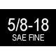 Hex Cap 5/8-18 Hex Cap 5/8-18